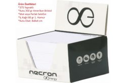 375 Yapraklı Küp Bloknot