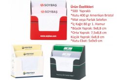 500 Yapraklı Merdiven Küp Bloknot