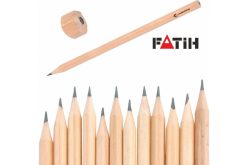 Naturel Köşeli Kurşun Kalem