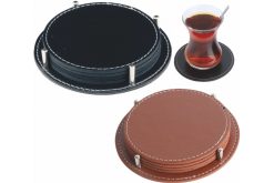 Deri Bardak Altlığı