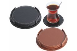 Deri Bardak Altlığı