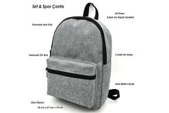 Sırt - Spor - Okul Çantası